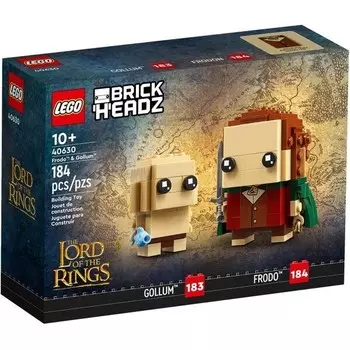 Конструктор пластиковый Lego Brickheadz 40630 Фродо и Голлум