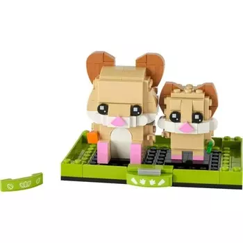 Конструктор пластиковый Lego Brickheadz Hamster