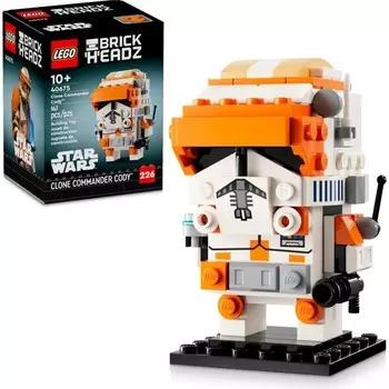 Конструктор пластиковый Lego Brickheadz Star Wars 40675 Командир клонов Коди