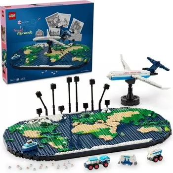 Конструктор пластиковый Lego Build Together Моменты путешествий, 1231 деталь