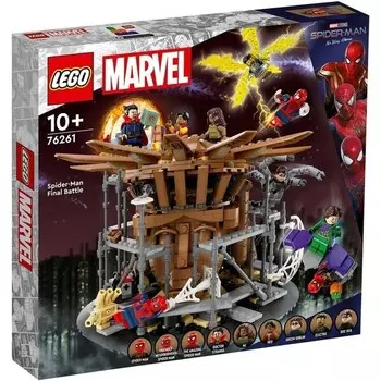 Конструктор пластиковый Lego Человек-паук - последняя война, 900 деталей