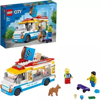 Конструктор пластиковый Lego City Грузовик с мороженым, 200 деталей
