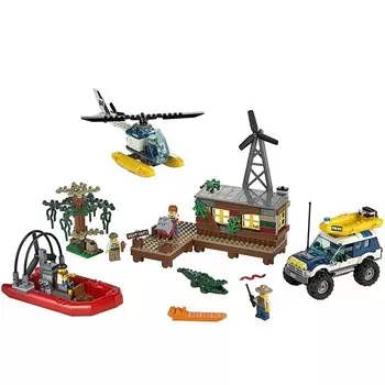 Конструктор пластиковый Lego City Секретное убежище воришек, 473 детали