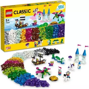 Конструктор пластиковый Lego Classic Фентези вселенная, 1800 деталей