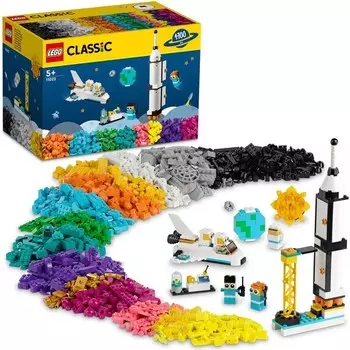 Конструктор пластиковый Lego Classic Космическая миссия, 1700 деталей