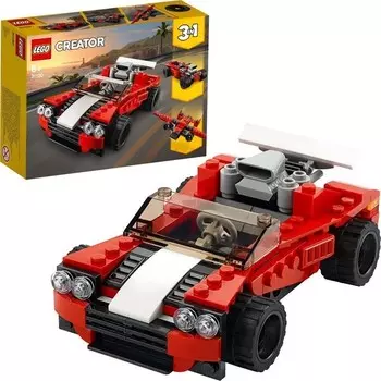 Конструктор пластиковый Lego Creator 3-в-1 Спортивный автомобиль