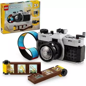 Конструктор пластиковый Lego Creator 3-в-1 Ретро камера, 261 деталь