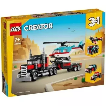 Конструктор пластиковый Lego Creator 3-в-1 Бортовой вертолет, 270 деталей