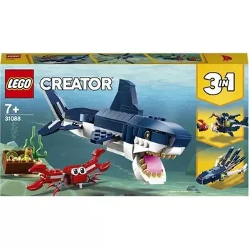 Конструктор пластиковый Lego Creator Акула и краб