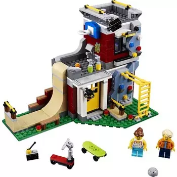 Конструктор пластиковый Lego Creator Creator Дом для скейтборда