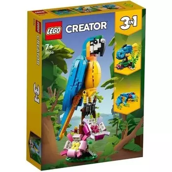 Конструктор пластиковый Lego Creator Экзотический попугай, 253 детали