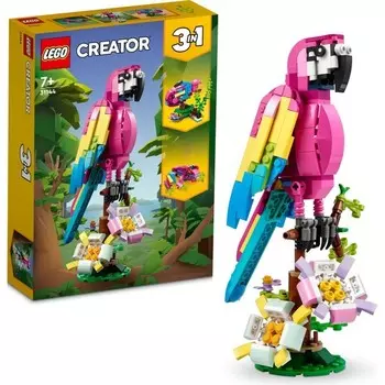 Конструктор пластиковый Lego Creator Экзотический розовый попугай, 253 детали