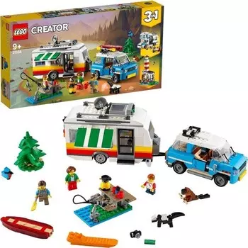 Конструктор пластиковый Lego Creator Отпуск в доме на колесах, 766 деталей