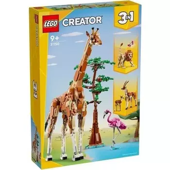 Конструктор пластиковый Lego Creator Сафари с животными, 780 деталей