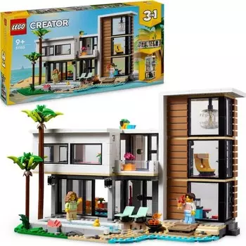 Конструктор пластиковый Lego Creator Современный дом 3 в 1, 939 деталей