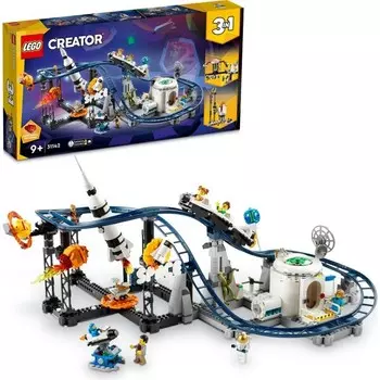 Конструктор пластиковый Lego Creator Space Американские горки, 874 детали