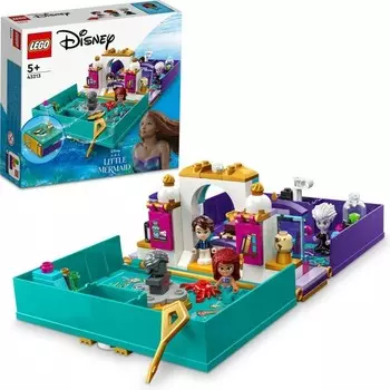 Конструктор пластиковый Lego Disney Книга историй о русалочке, 134 детали