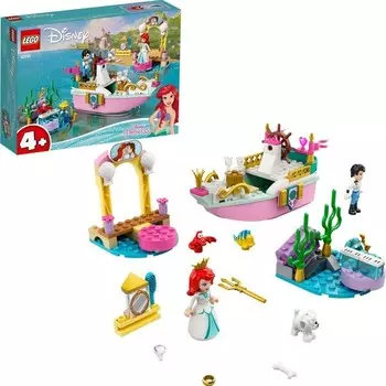 Конструктор пластиковый Lego Disney Праздничный кораблик, 114 деталей
