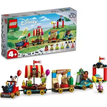 Конструктор пластиковый Lego Disney Праздничный поезд, 200 деталей