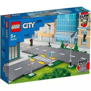 Конструктор пластиковый Lego Дорожное покрытие, 112 деталей