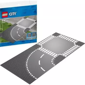 Конструктор пластиковый Lego Дорожное покрытие с поворотом