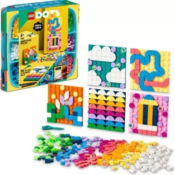 Конструктор пластиковый Lego Dots на квадратных основах, 486 деталей