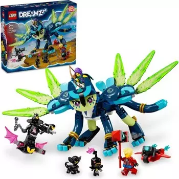 Конструктор пластиковый Lego Dreamzzz Zoey and Zian Кот сова, 437 деталей
