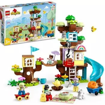 Конструктор пластиковый Lego Duplo 3-в-1 Домик на дереве, 126 деталей