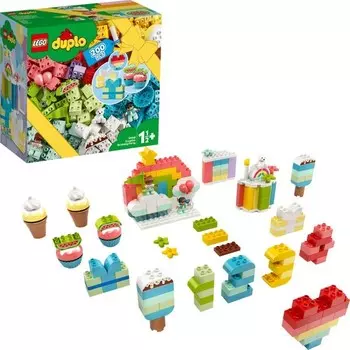 Конструктор пластиковый Lego Duplo Classic, 200 предметов