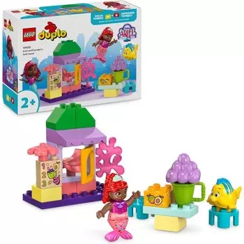 Конструктор пластиковый Lego Duplo Disney Кафе Ариэль и Флаундер, 22 детали