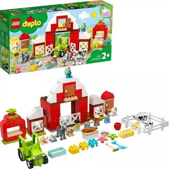 Конструктор пластиковый Lego Duplo Ферма, 97 деталей