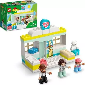 Конструктор пластиковый Lego Duplo Медицинский центр, 34 детали