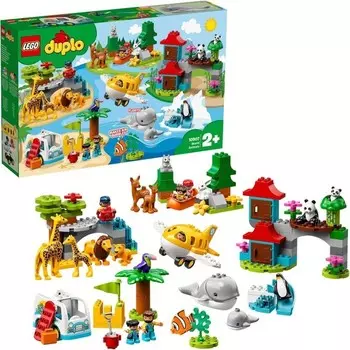 Конструктор пластиковый Lego Duplo Мир животных