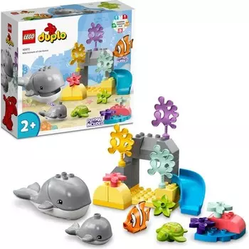 Конструктор пластиковый Lego Duplo Морские животные, 32 детали