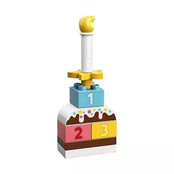 Конструктор пластиковый Lego Duplo Праздничный торт