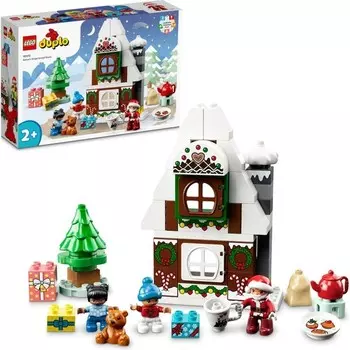 Конструктор пластиковый Lego Duplo Рождественский тематический набор, 50 деталей