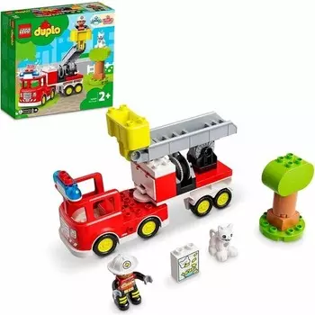 Конструктор пластиковый Lego Duplo Спасательная пожарная машина