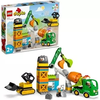 Конструктор пластиковый Lego Duplo Строительная техника, 61 деталь