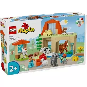 Конструктор пластиковый Lego Duplo Уход за сельскохозяйственными животными, 74 детали