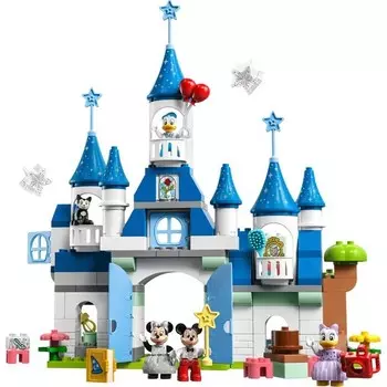 Конструктор пластиковый Lego Duplo Волшебный замок 3-в-1, 160 деталей