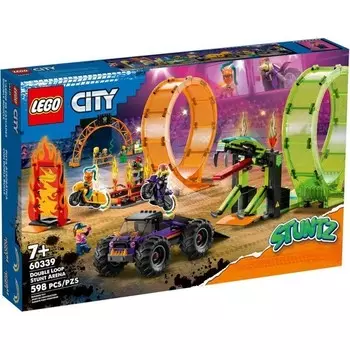 Конструктор пластиковый Lego Двойной ринг шоу Арена, 598 деталей