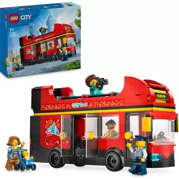 Конструктор пластиковый Lego Двухэтажный экскурсионный автобус, 384 детали