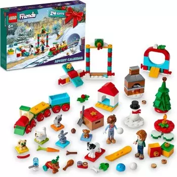 Конструктор пластиковый Lego Friends Адвент календарь, 231 деталь