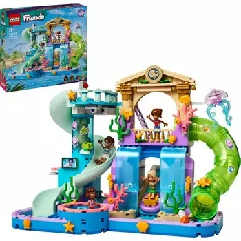 Конструктор пластиковый Lego Friends Аквапарк Хартлейк, 814 деталей