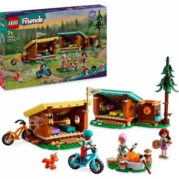 Конструктор пластиковый Lego Friends Домики в лагере приключений, 437 деталей