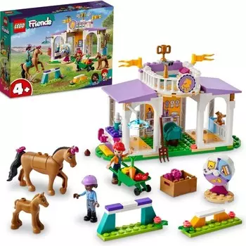 Конструктор пластиковый Lego Friends Дрессировка лошадей, 134 детали