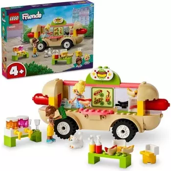 Конструктор пластиковый Lego Friends Фургон на колесах Хот-дог, 100 деталей