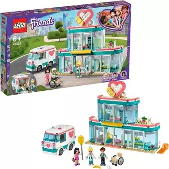 Конструктор пластиковый Lego Friends Городская больница, 380 деталей