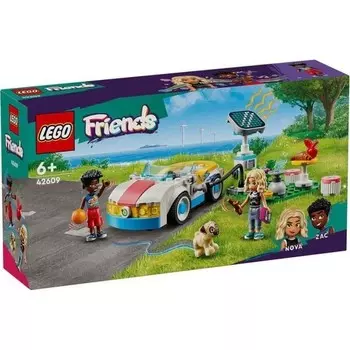Конструктор пластиковый Lego Friends Электромобиль и фигурки, 170 деталей