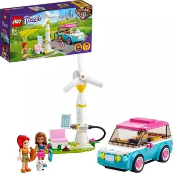 Конструктор пластиковый Lego Friends Электромобиль Оливии, 183 детали